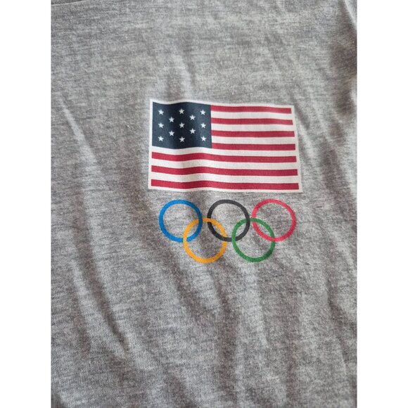 Team USA Tokyo Olympics Gray T-Shirt XS - Picture 2 of 5